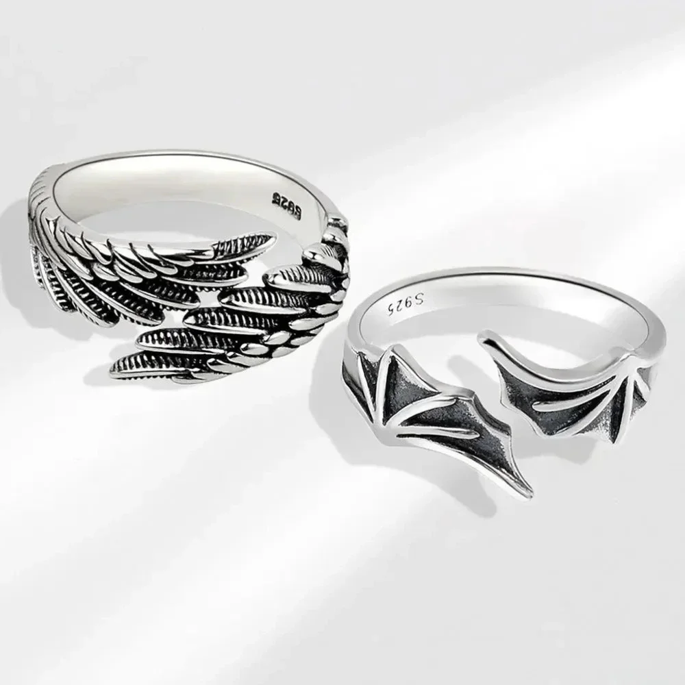 Angel‎ Wing Ring | 925 Sterling Silver